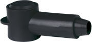 CableCap Stud Insulator, 4/0 to 3/0 AWG, Black, Bulk Pack
