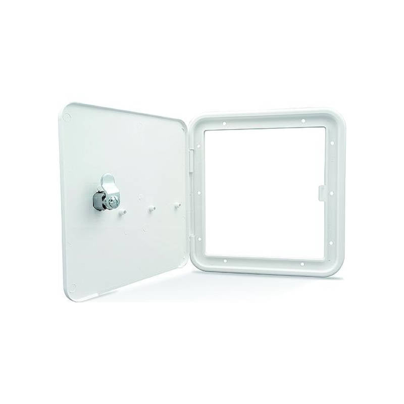 Multi-Purpose Hatch, Flush Mount, No Collar, Polar White