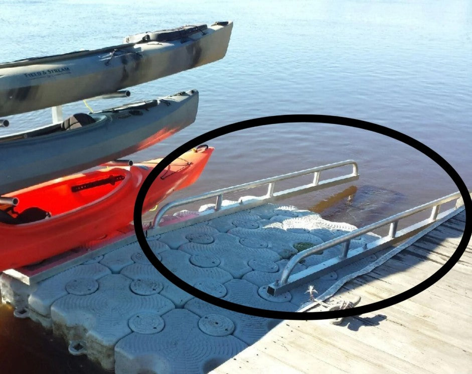 Kayak Launch Handrails