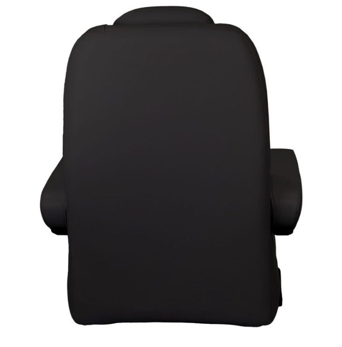 High-Back Charter Helm Chair, Charcoal