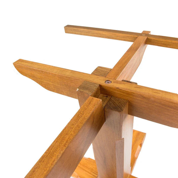 Premium Grade Teak Backgammon/Checkerboard Stand
