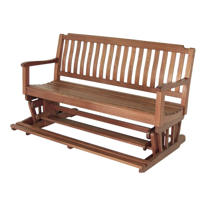 60" Premium Grade Teak Glider Bench