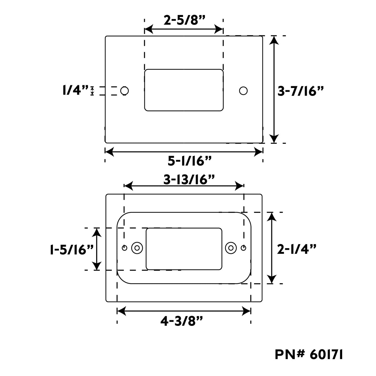 Whitecap Ground Fault Outlet Cover