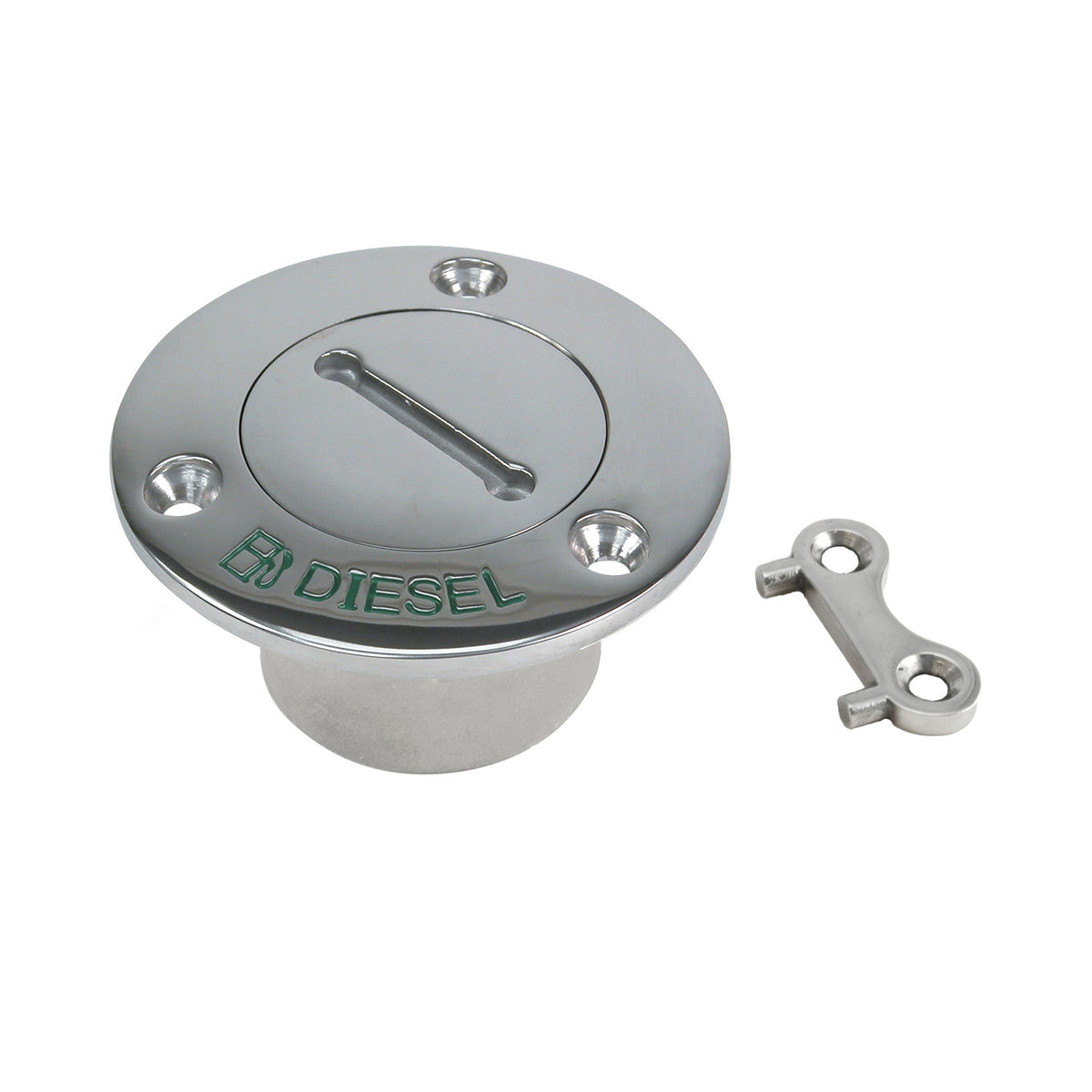 316 Stainless Steel Pipe Deck Fill with Key (Diesel)