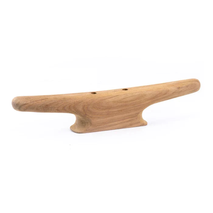 12" Premium Grade Teak Decorative Cleat