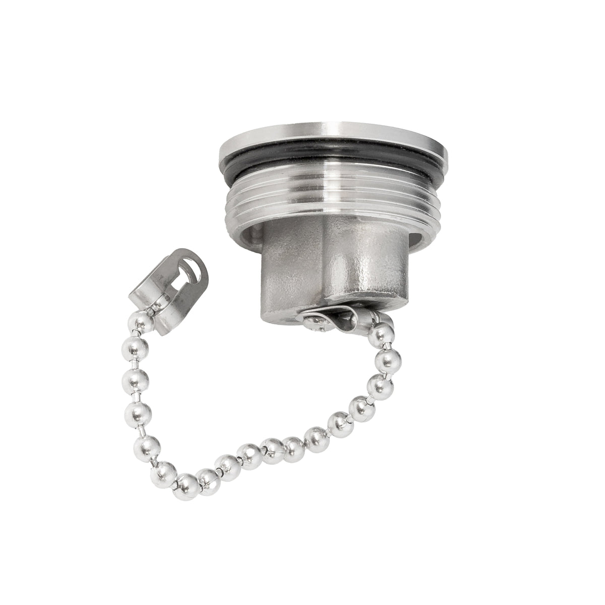 Whitecap Replacement Fill Cap 6063 for Threaded SS 1-1/2" Deck Fills