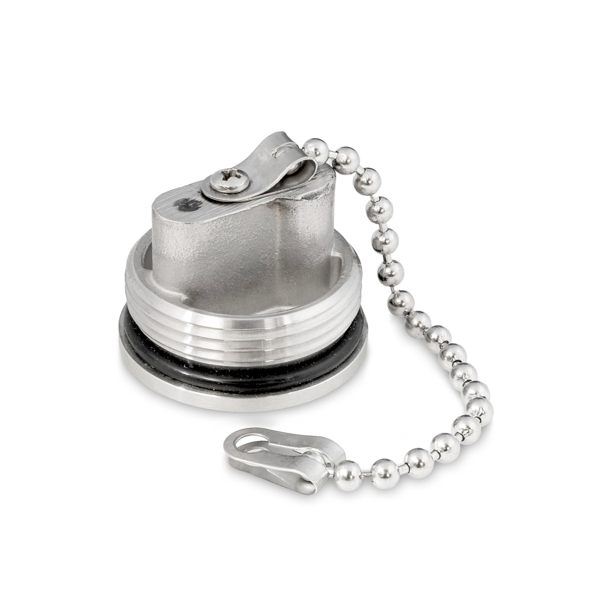 Whitecap Replacement Fill Cap 6063 for Threaded SS 1-1/2" Deck Fills