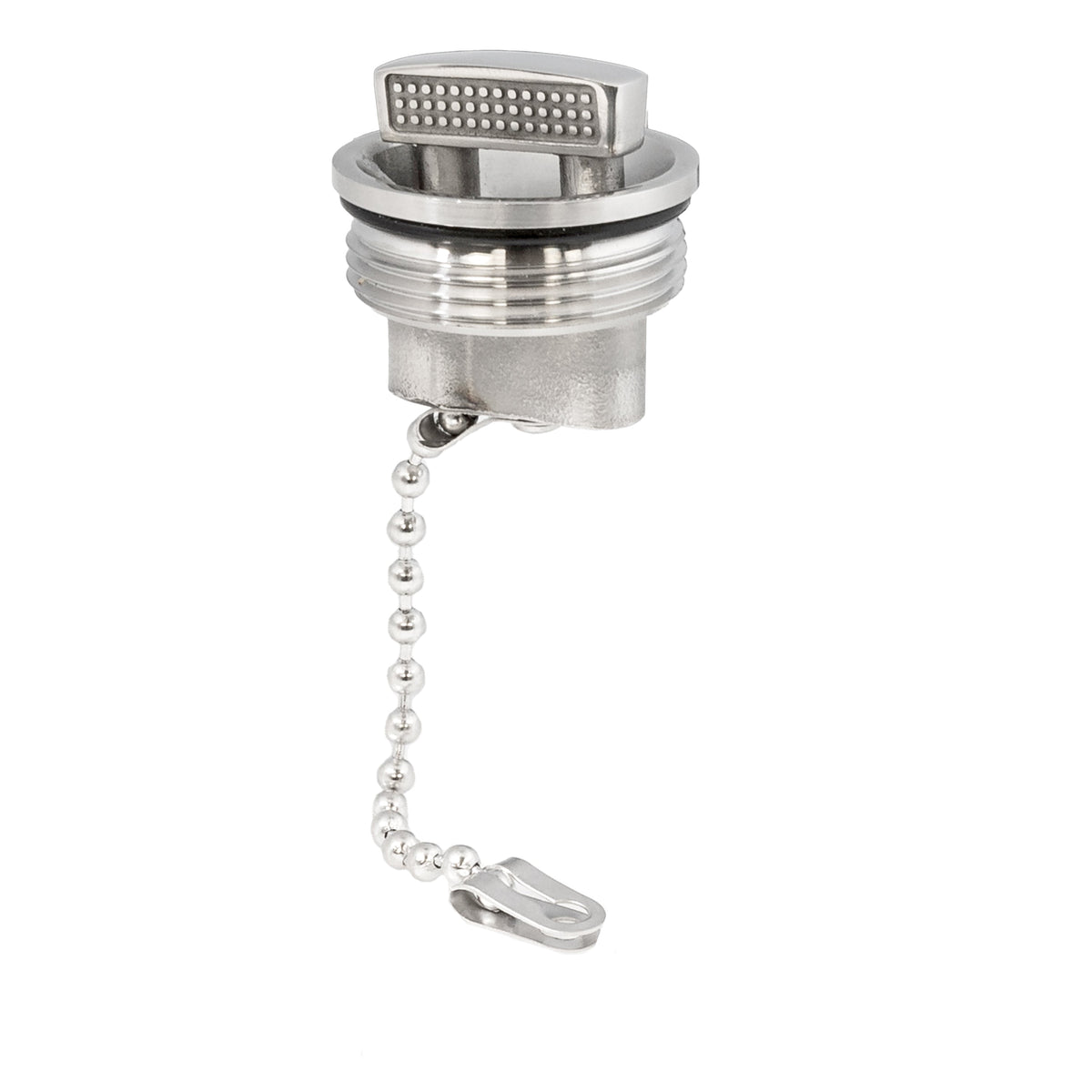 Whitecap Replacement Fill Cap 6063 for Threaded SS 1-1/2" Deck Fills
