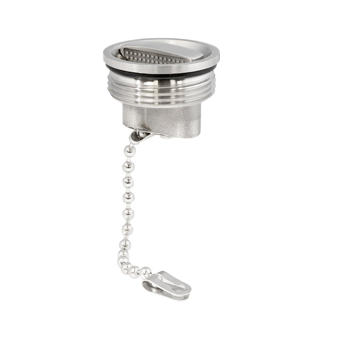 Whitecap Replacement Fill Cap 6063 for Threaded SS 1-1/2" Deck Fills