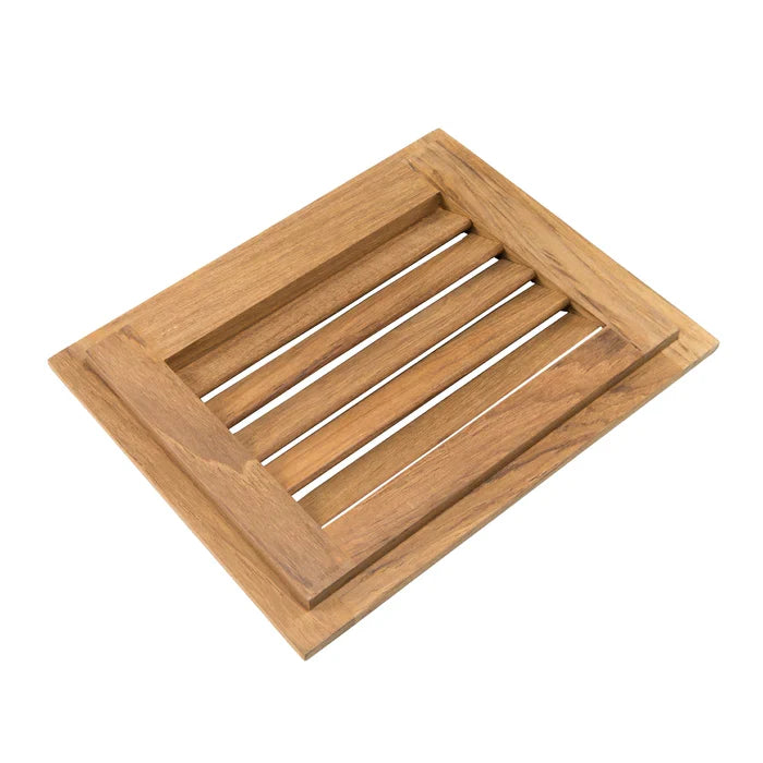 7-1/2" Premium Grade Teak Louvered Insert