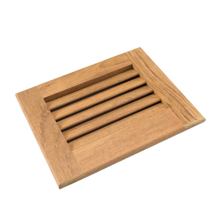 7-1/2" Premium Grade Teak Louvered Insert