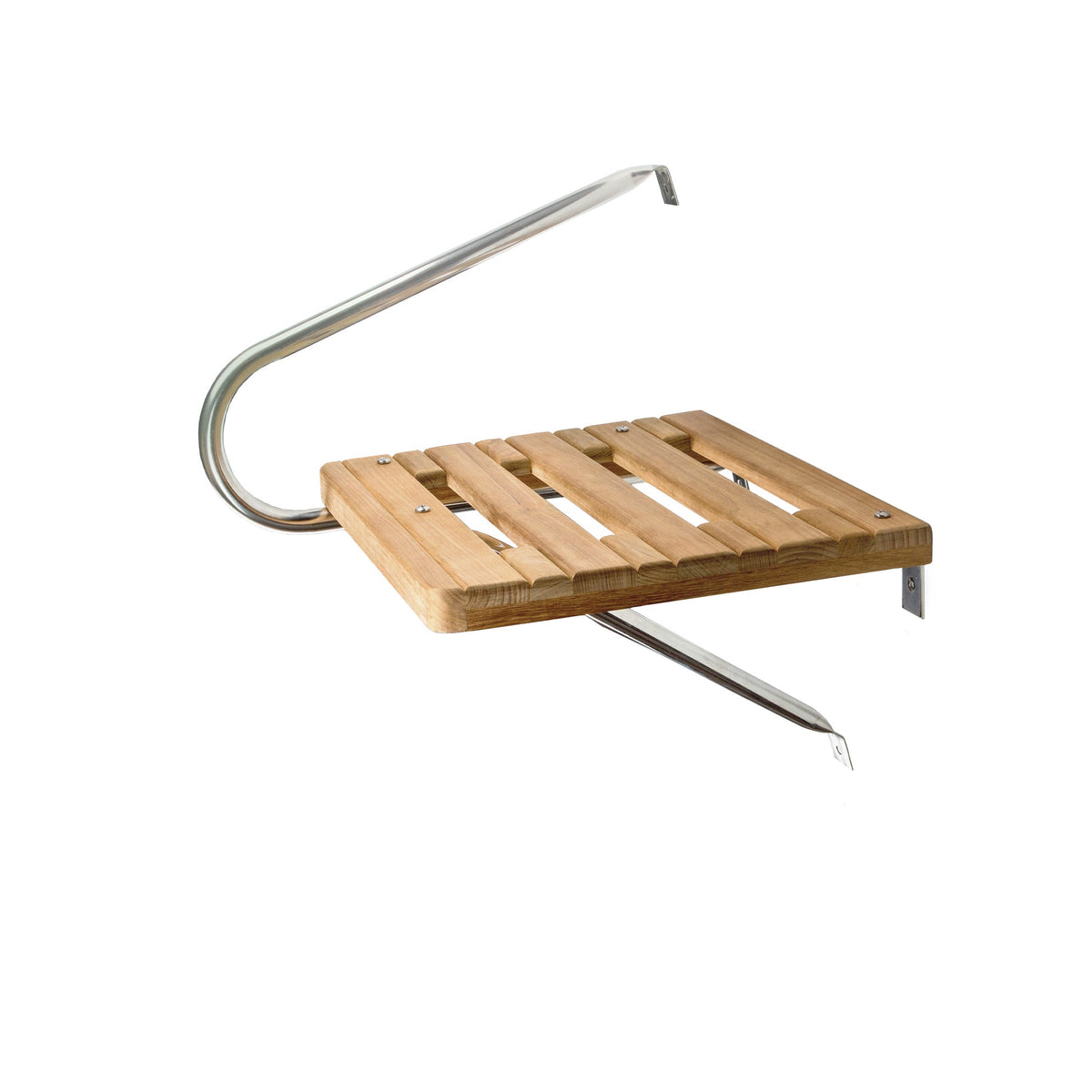Premium Grade Teak Outboard Swim Platforms with Mounting Hardware