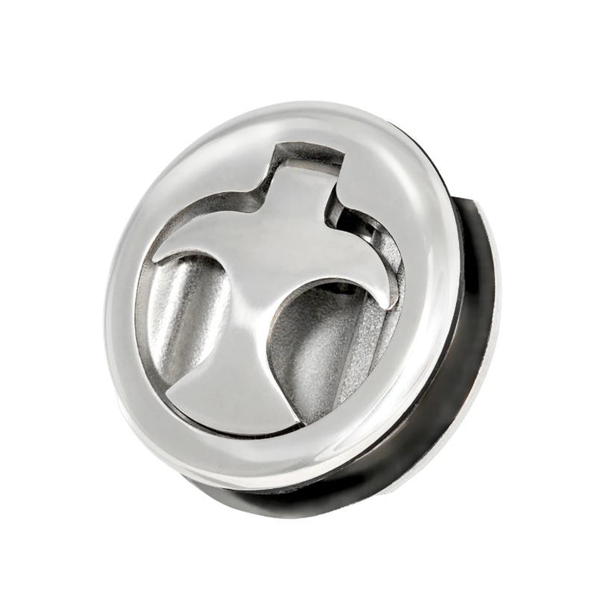 316 Stainless Steel Non-Locking Curved Handle Lever Pull Slam Latch
