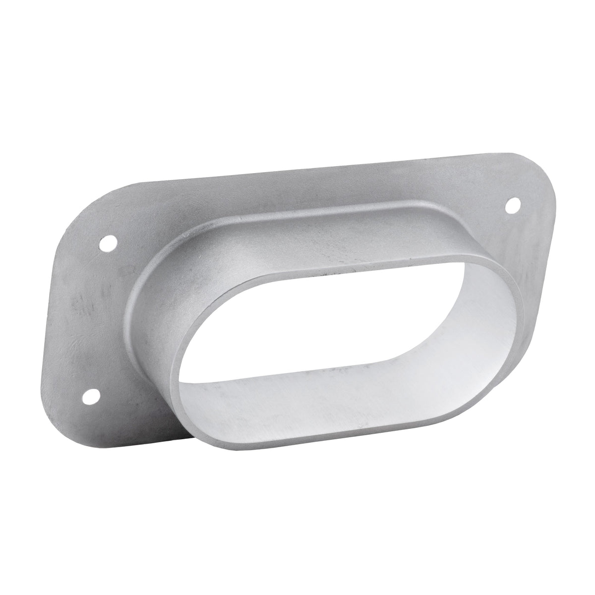 Hawse Pipe, Rectangular Plate, 4" x 1-7/8" Interior Hole
