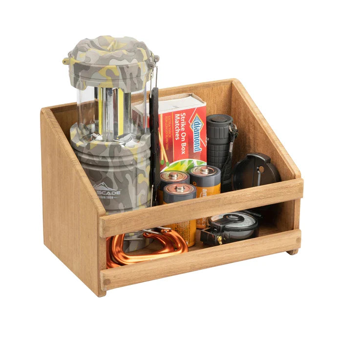 8-5/8" Premium Grade Teak Emergency Storage Rack