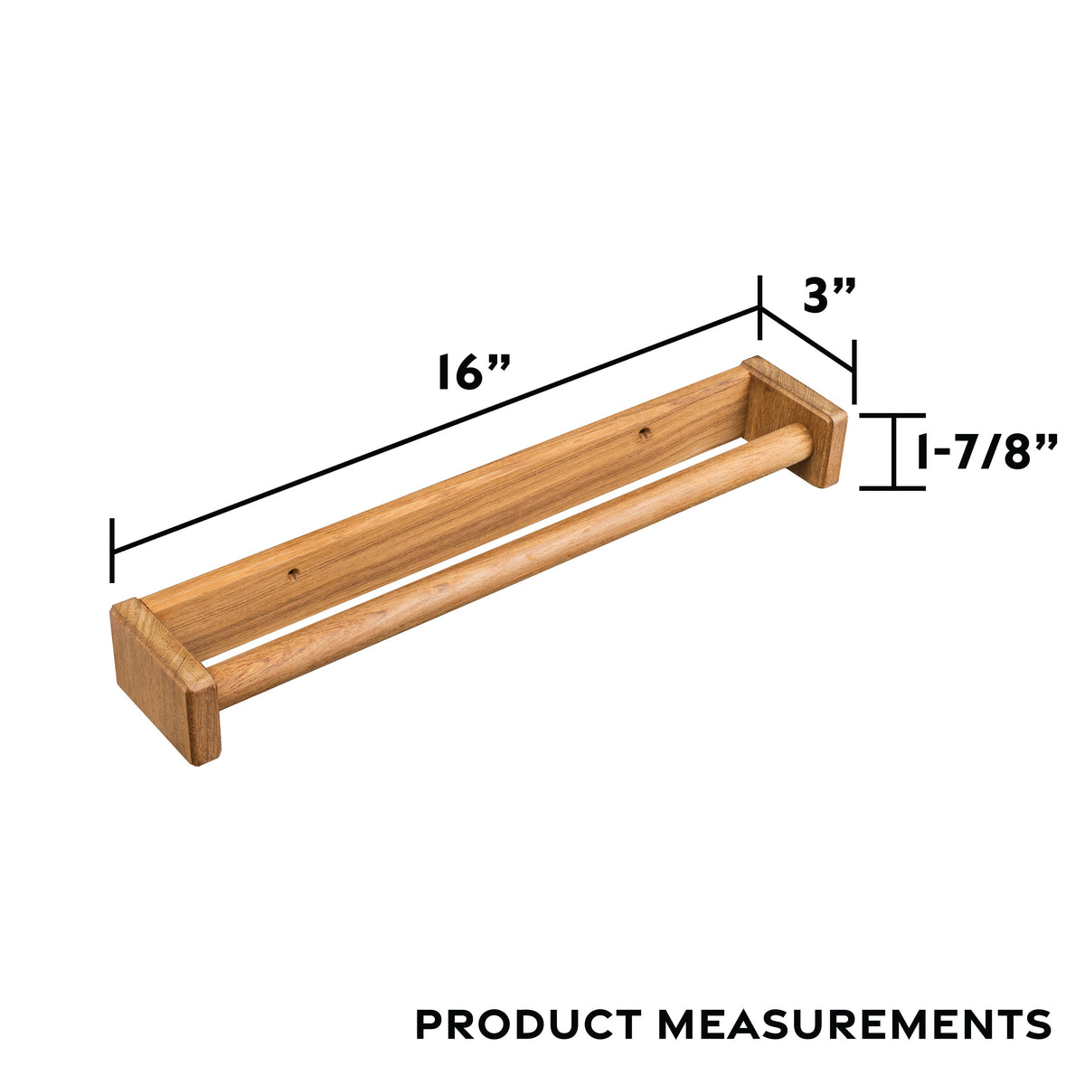 Teak Towel Rack