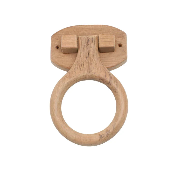 Teak Wood Towel Ring