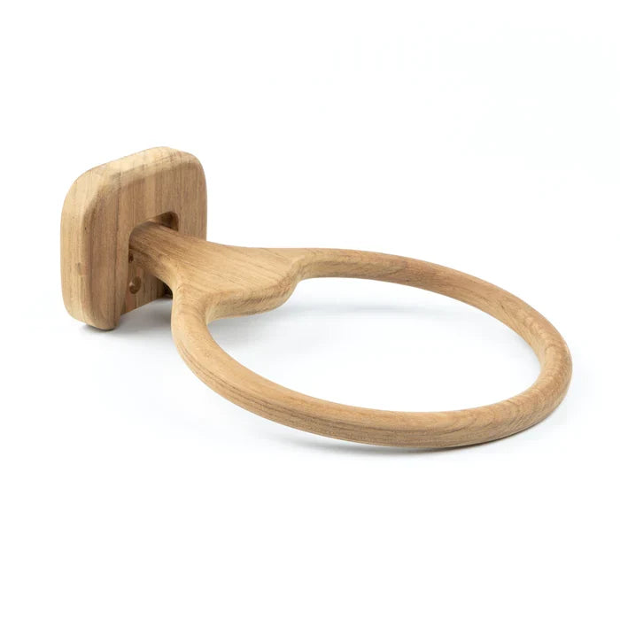 9-15/16" Premium Grade Teak Towel Ring