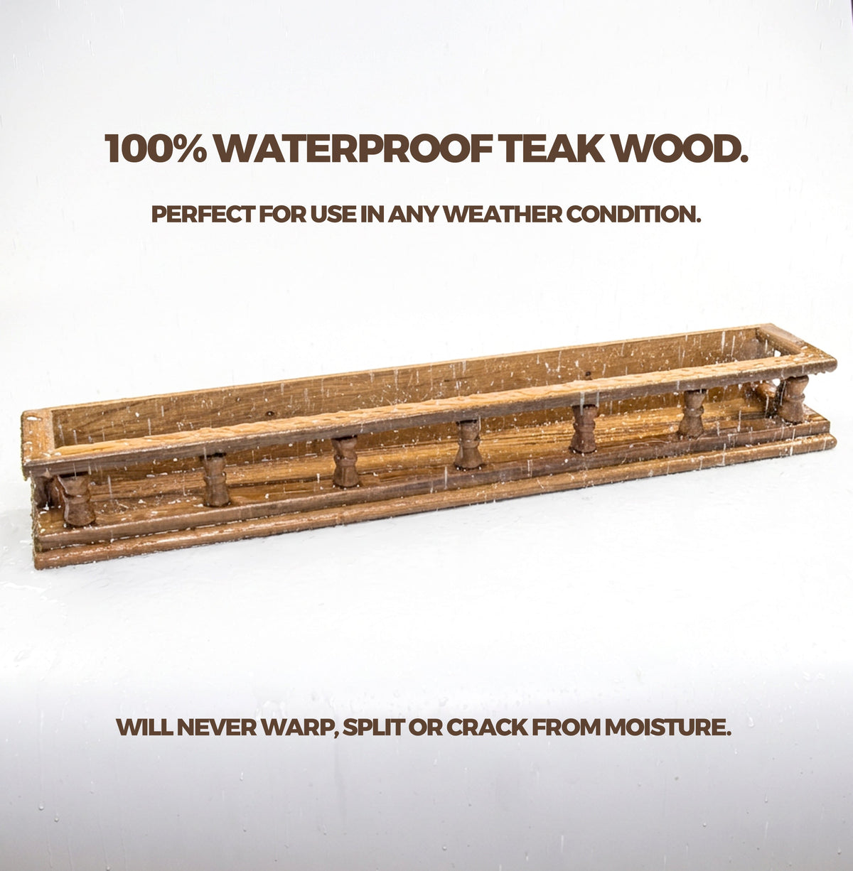 Whitecap Teak Spice Rack
