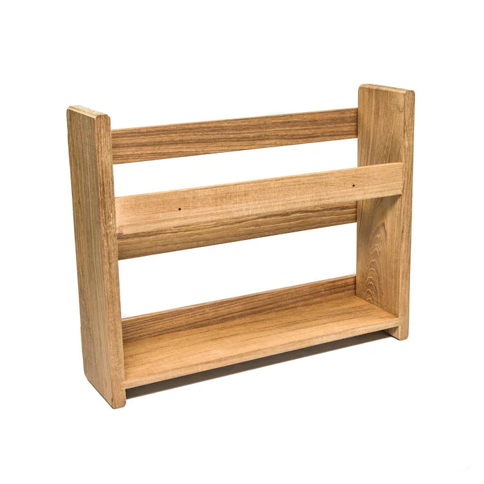 Teak Magazine Rack