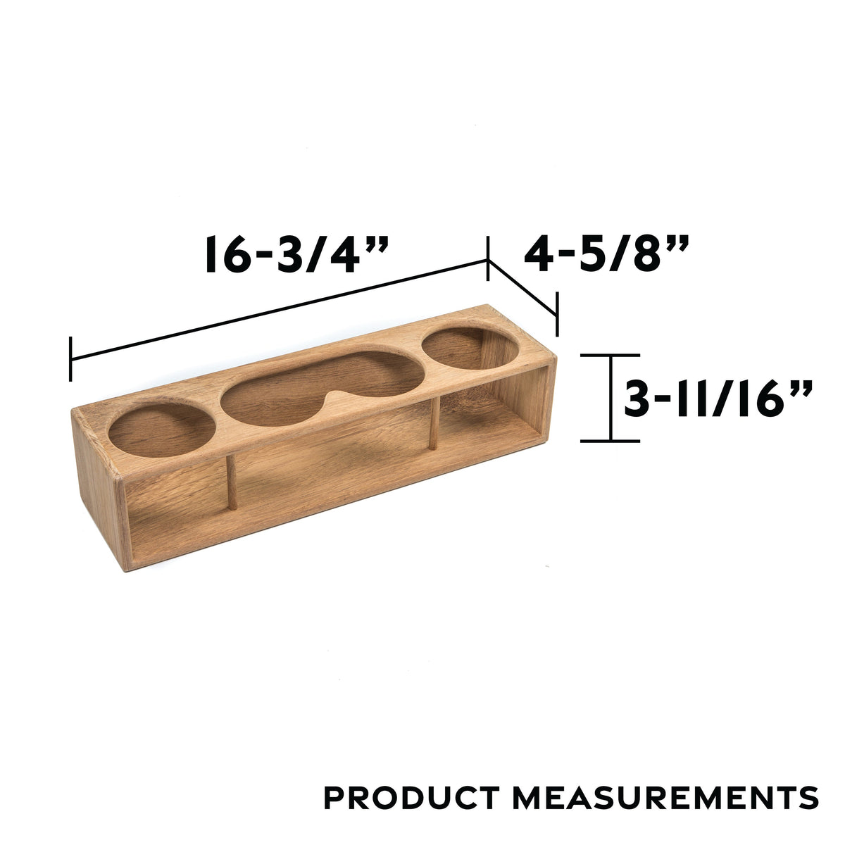 Teak Insulated Drink Holder, Binocular Rack