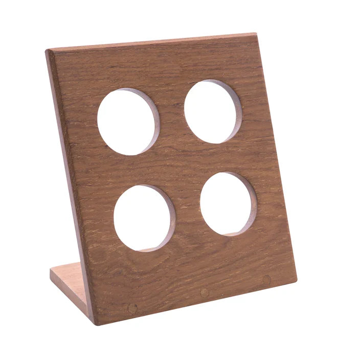 6" Premium Grade Teak 4-Pod K Cup Holder