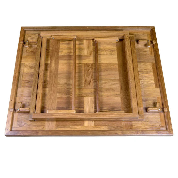 44-1/2" Premium Grade Teak Solid Table