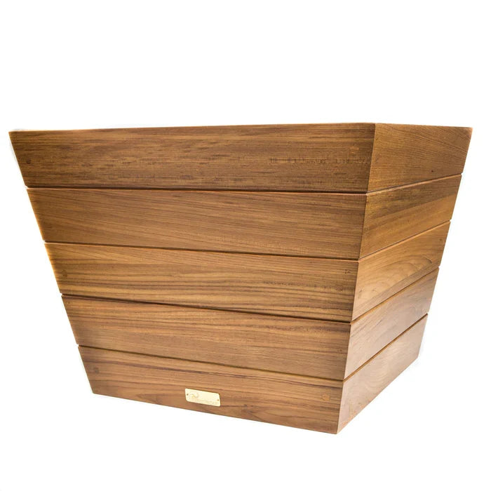 14" Medium Premium Grade Teak Planter Box