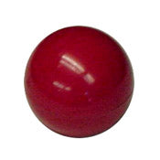Replacement Control Ball Knob, 1-3/8" Diameter, 3/8-24 Thread, Red