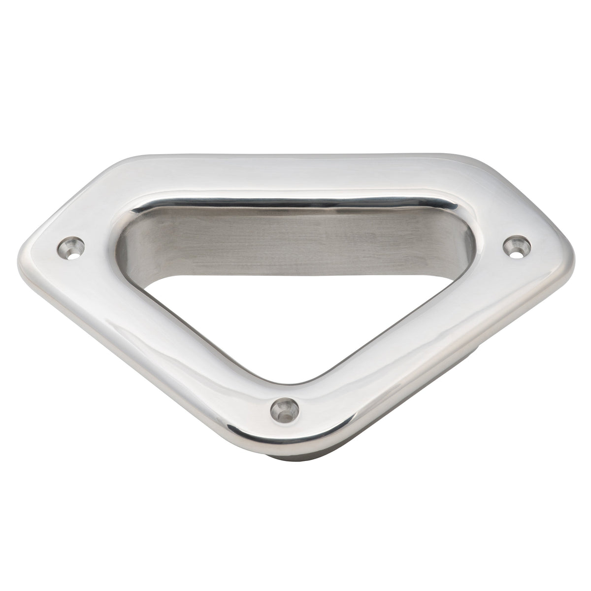 Hawse Pipe, Triangular Plate, 4-3/4" x 2-3/4" Interior Hole