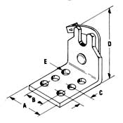 Single Cable Hook Clip, for Morse 30 Control Cables