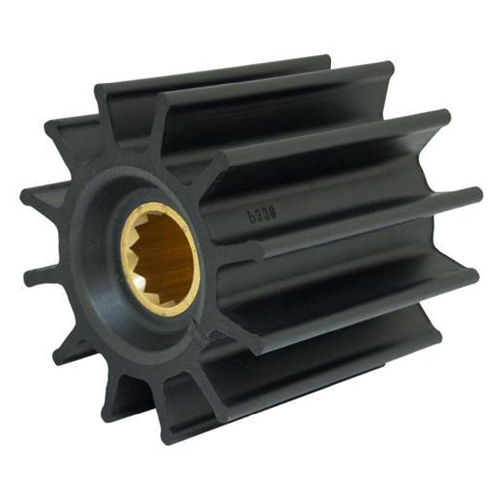 Jabsco, Impeller, Silhouette Q, 3-3/4" dia., 12 Blade, Neoprene
