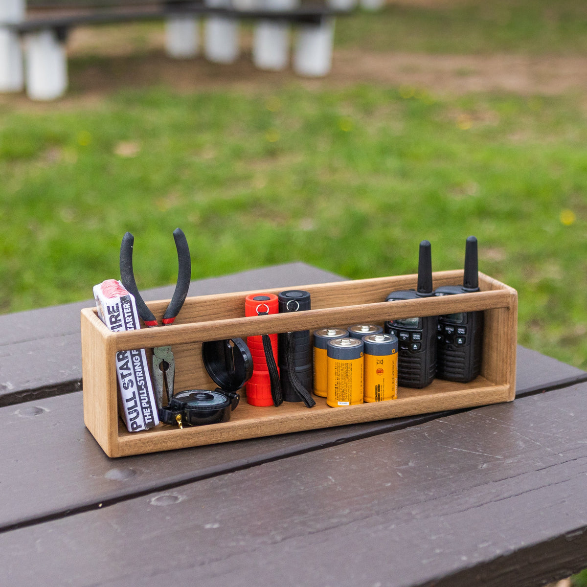 15" Premium Grade Teak Stow Rack