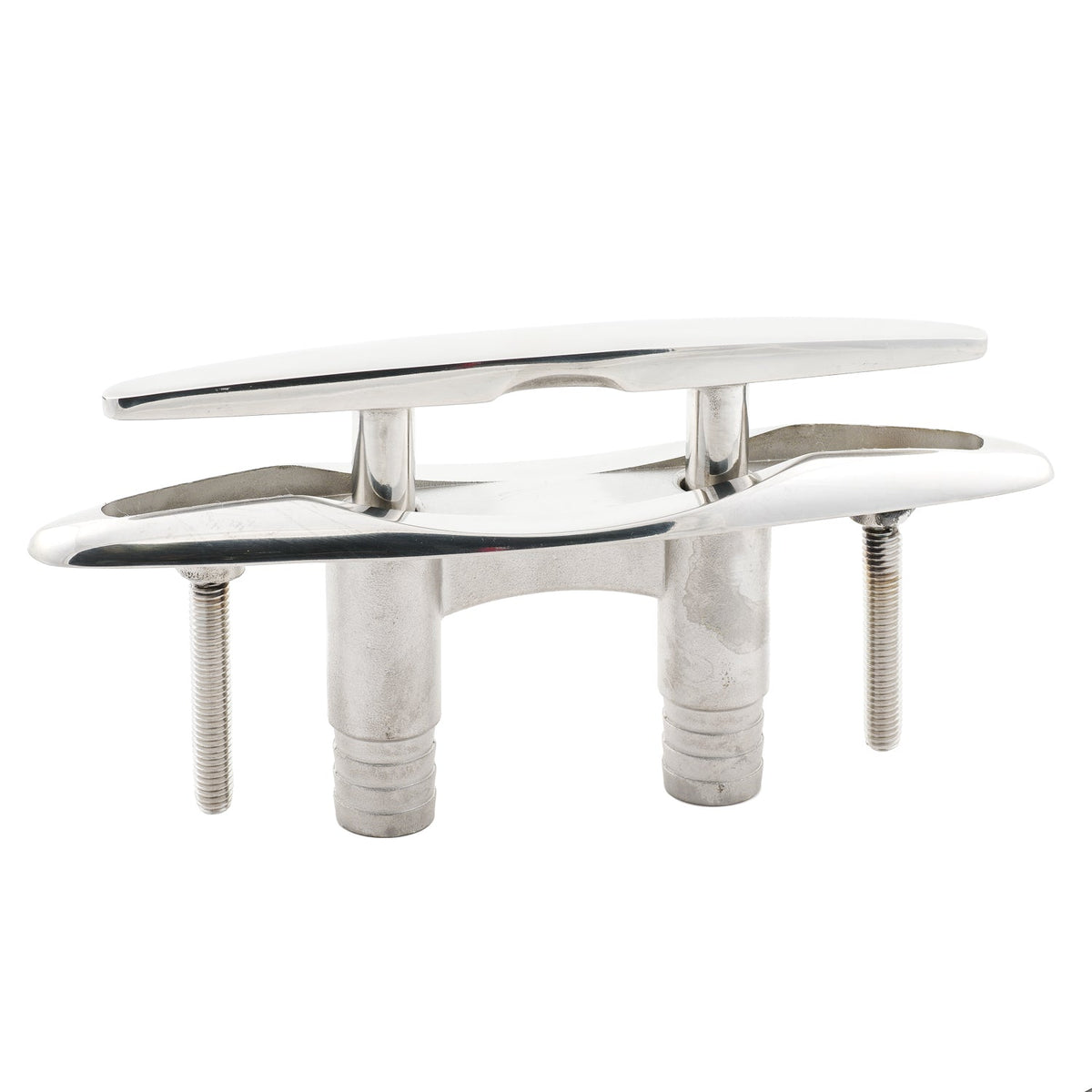 316 Stainless Steel 8" Pull-Up Cleat, 6710, 9-3/8" Overall Length,