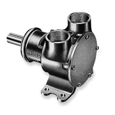 Jabsco, Self-Prime Bronze Pedestal Impeller Pump, 1-1/4", Short Shaft, 7420-1001