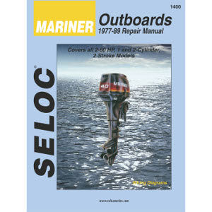 Mariner Outboard Repair Manual, 1977 - 1989, 1 - 2 Cylinder, 2 Stroke, 1400
