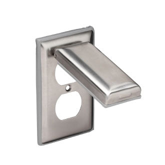 Marinco, 7879CR, Stainless Steel Cover with Lift Lid