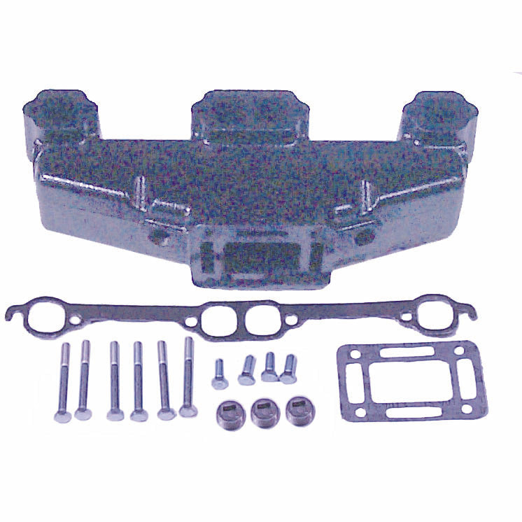 Exhaust Manifold, Chris-Craft, Small Block Chevrolet GM V8 - 18-1997-1