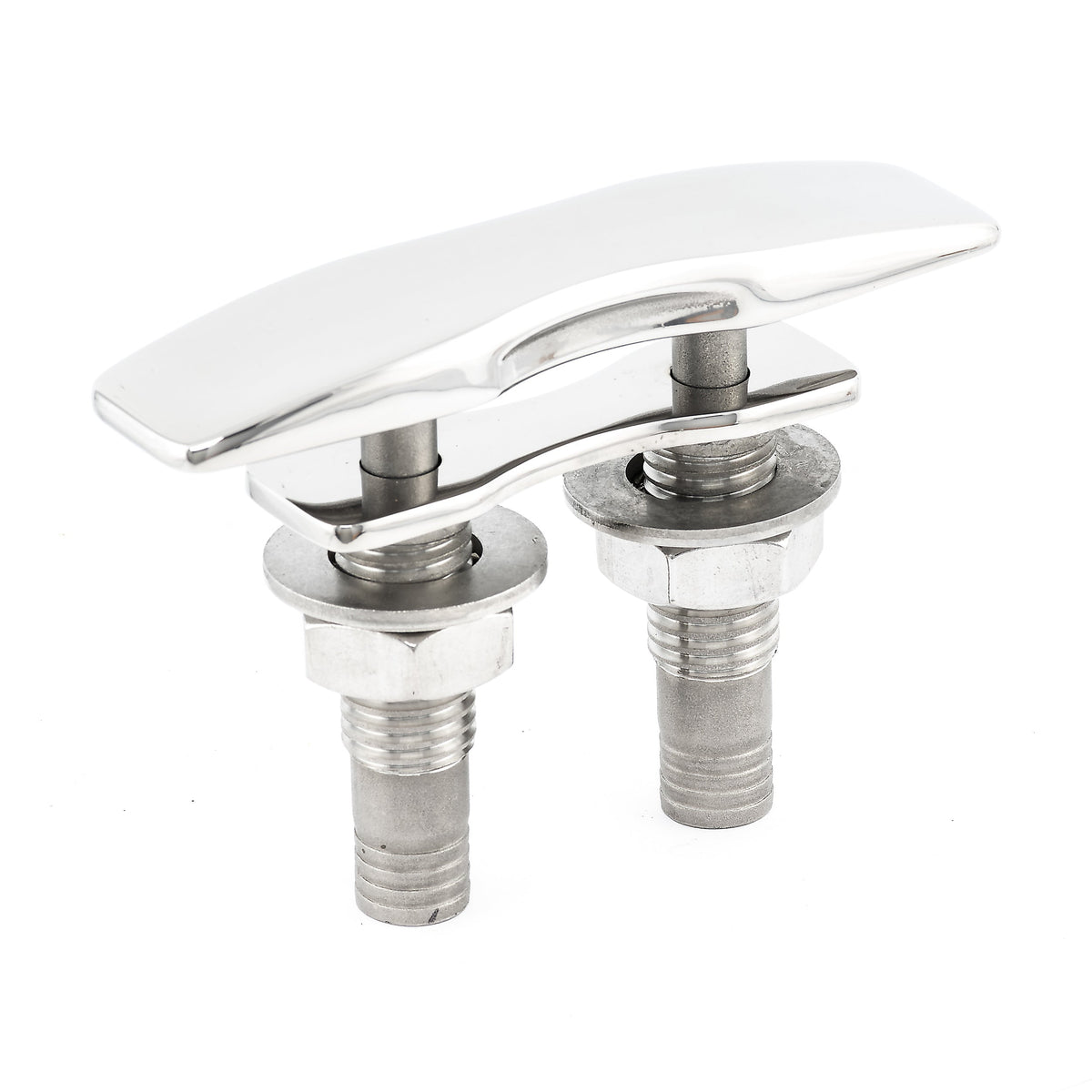 6" 316 Stainless Steel Contoured Body Absolute Flush Pull Up Cleat