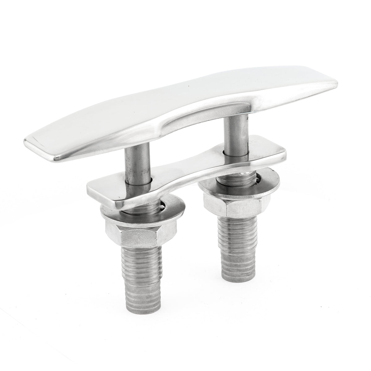 8" 316 Stainless Steel Contoured Body Absolute Flush Pull Up Cleat
