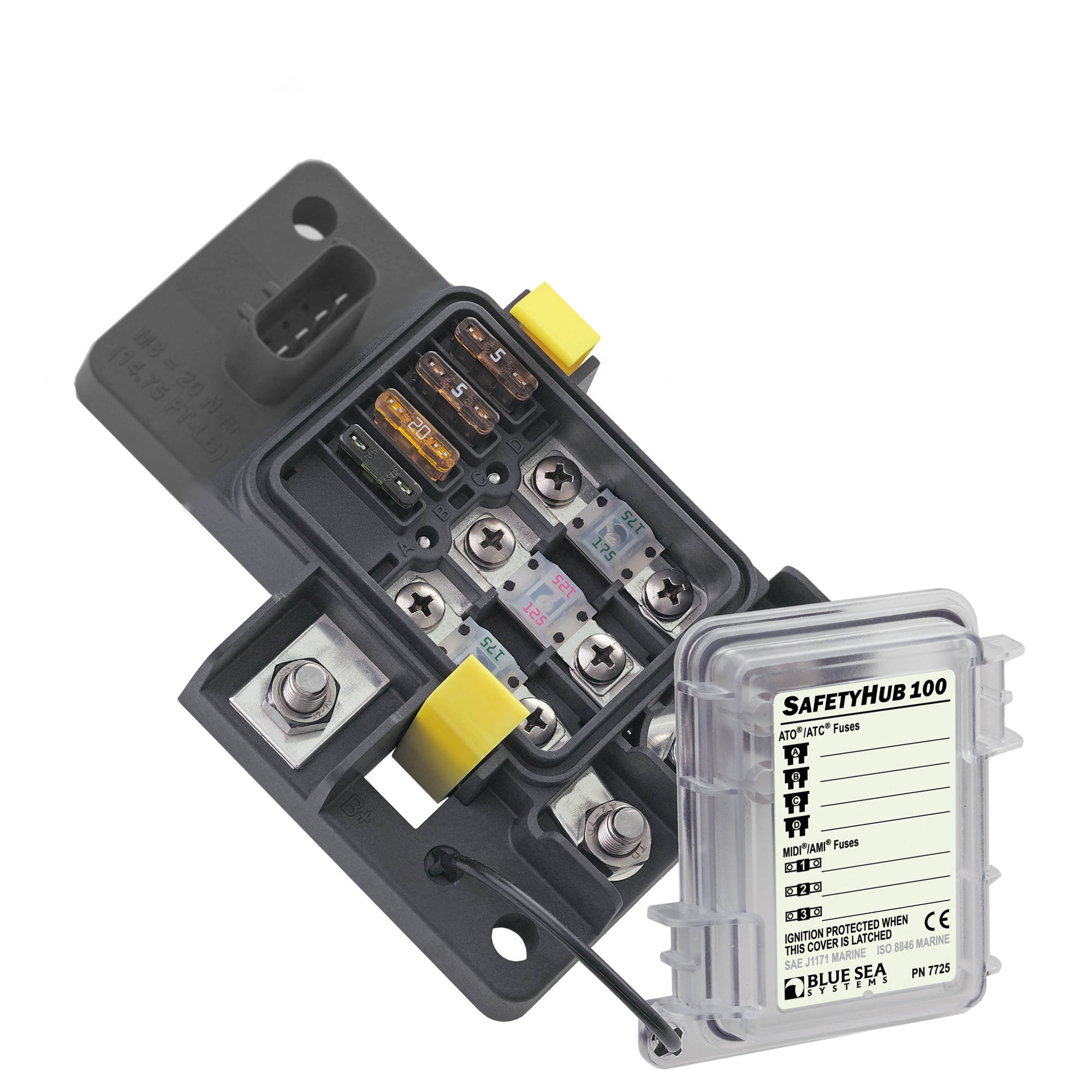 SafetyHub 100 Fuse Block, Bulk - 7725B