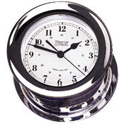 Weems & Plath, Atlantis Collection, Chrome, Quartz, Ship's Bell Clock