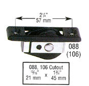 29mm Through-Deck Bullet Block #088