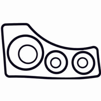 Outdrive Gasket Set - Bravo Unit, 18-2615