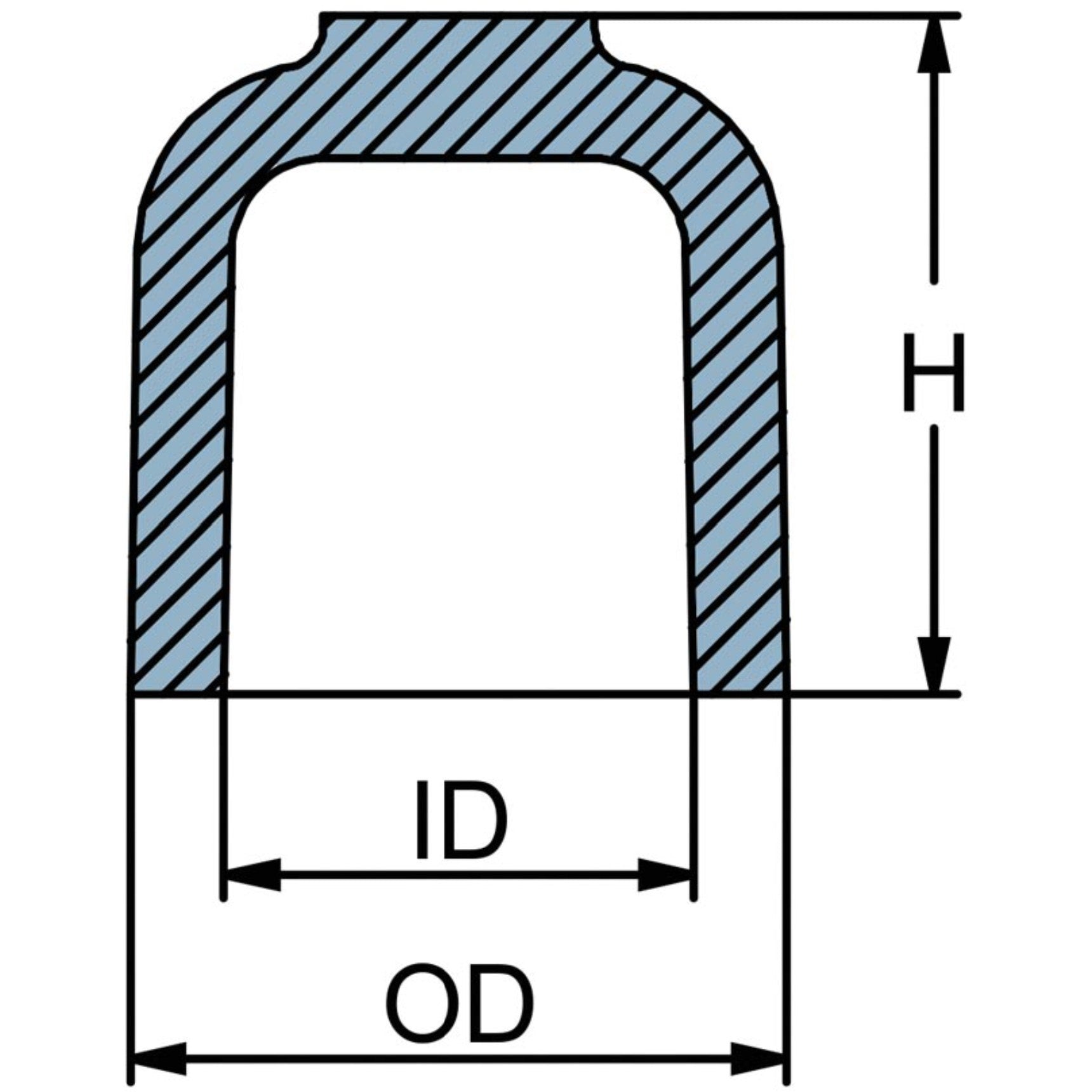 Commercial Zinc Propeller Nut Anode, 2"