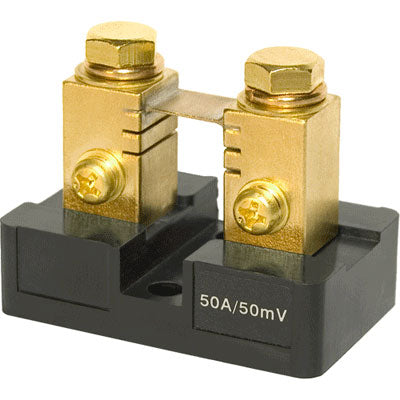 Analog Meter Shunt, 50A/50mV