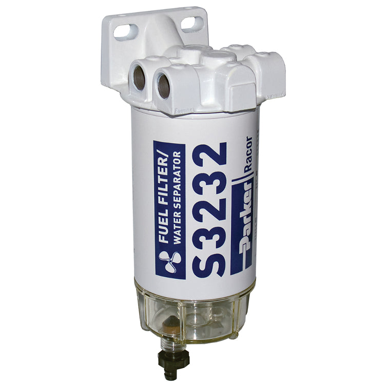 660R-RAC-01 Fuel Filter/WS, 90 GPH, Plastic Bowl, 10 Micron