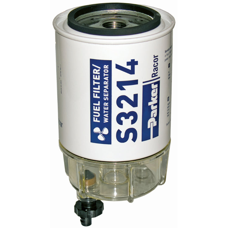 B32014 Fuel Filter, OEM Gasoline Series, Plastic Bowl (Outboard Only)