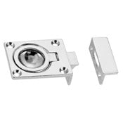 Perko Ring Catch, Lift, Flush Mount, Chrome