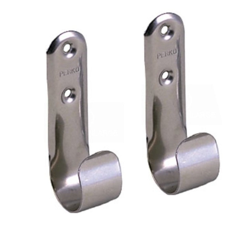 Perko Boat Hook Holders, Stainless Steel